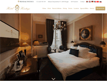 Tablet Screenshot of hotel-heritage.com